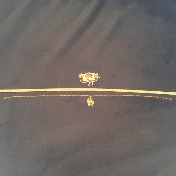 Helluva Boss Blitzo Inspired Handmade Necklace with Sticker - Picture 2 of 2